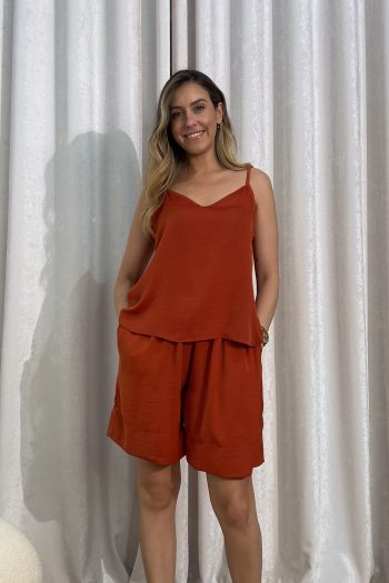 May Top- Brick - Image 2