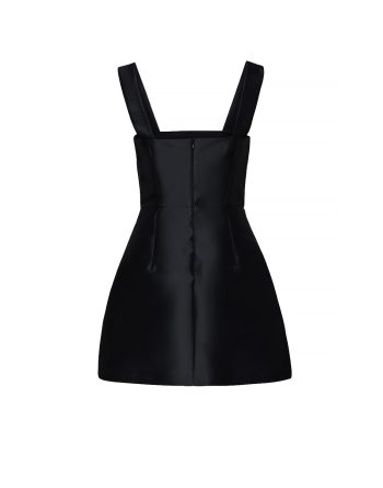 Vasiliki Mini Dress – Black - Image 2