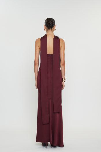 Nepheli Dress – Bordeaux - Image 5