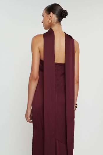 Nepheli Dress – Bordeaux - Image 6