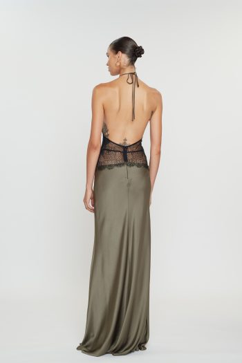 Dollores Dress – Taupe - Image 5