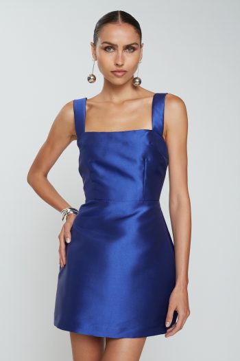 Vasiliki Mini Dress – Blue
