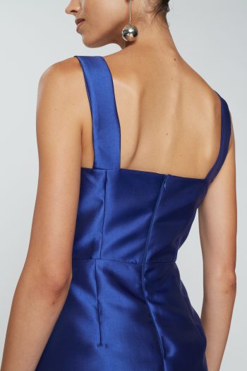 Vasiliki Mini Dress – Blue - Image 6