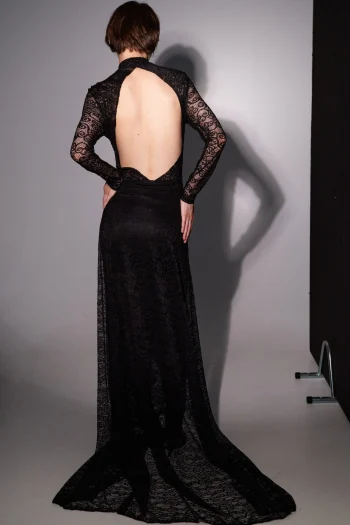 Vienna Maxi Dress – Black - Image 2