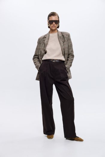 Raisa Relaxed Barel Pants – Brown