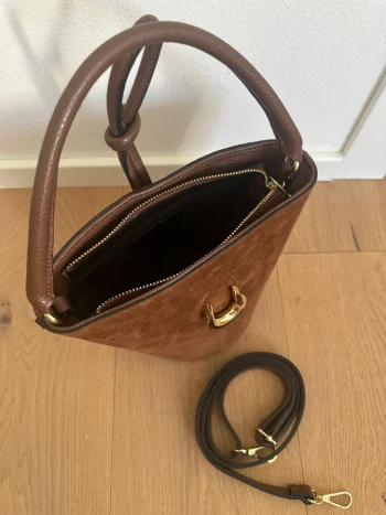 Melissa Suede Bag – Brown - Image 5