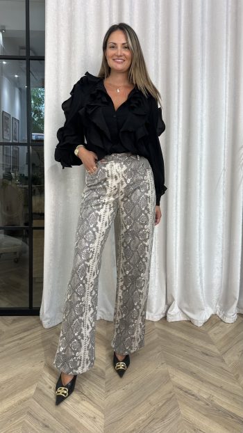 Betty Pants – Snake Print