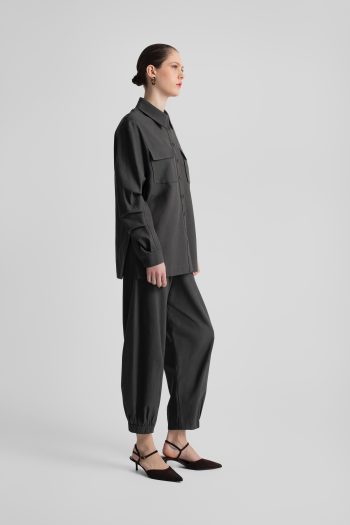 Terry Shirt – Grey/Khaki - Image 3