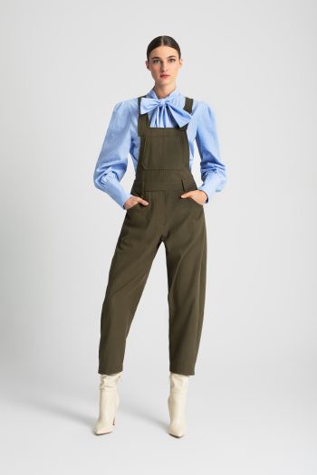 Anais Striped Cotton Shirt – Ciel - Image 4