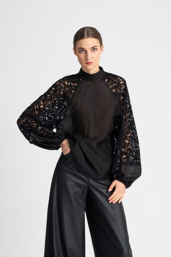 Jess Lace Top – Black