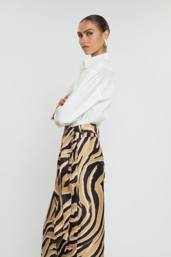 Penelope Skirt – Caramel Zebra - Image 4