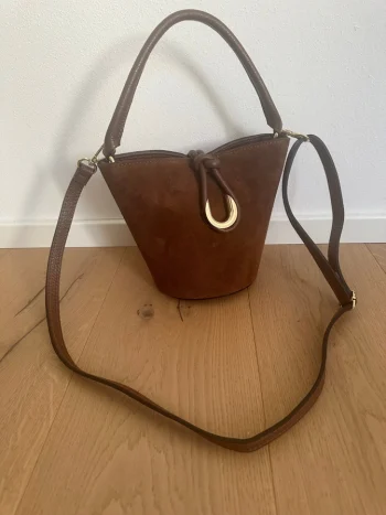 Melissa Suede Bag – Brown - Image 4