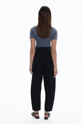 Lima Slouchy Denim – Black - Image 3