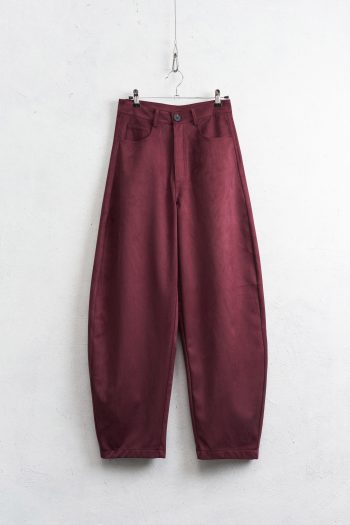 Luca Suede Pants – Bordeaux