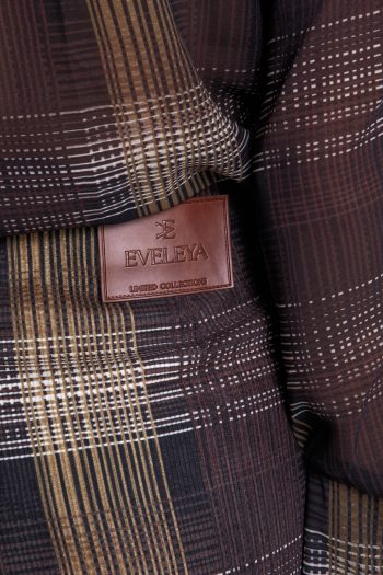 Mocha Mirage Skort – Plaid - Image 5