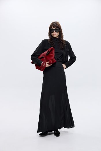 Cambell Maxi Skirt – Black - Image 4