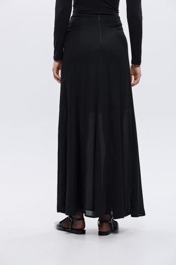 Cambell Maxi Skirt – Black - Image 5