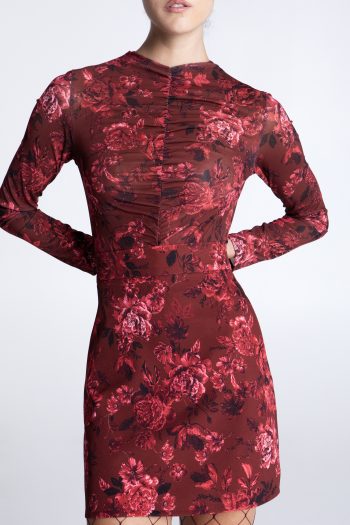 Amarose Mesh Bodysuit – Print