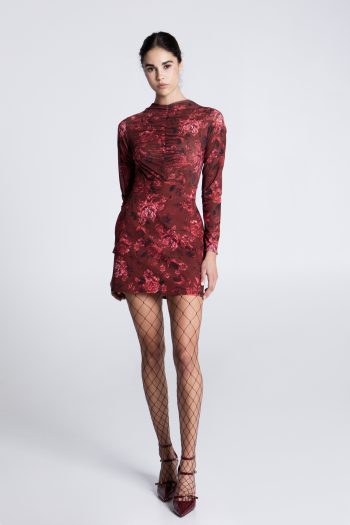 Amarose Mesh Bodysuit – Print - Image 3