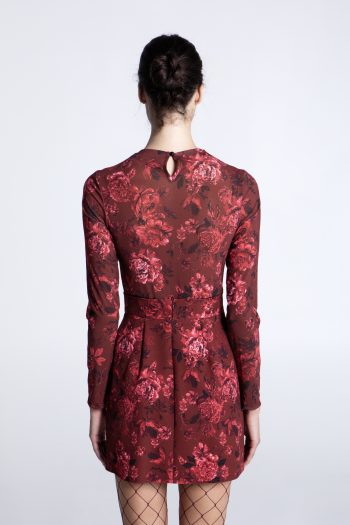 Amarose Mesh Bodysuit – Print - Image 4