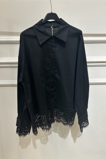 Jaden Lace Shirt – Black - Image 3