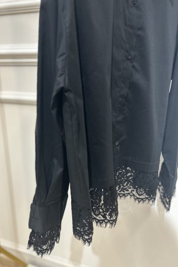 Jaden Lace Shirt – Black - Image 2