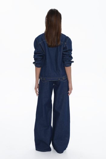 Kira Denim Jacket – Blue Rain - Image 2