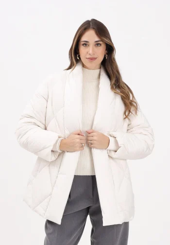 Florida Puffer Jacket – White - Image 2