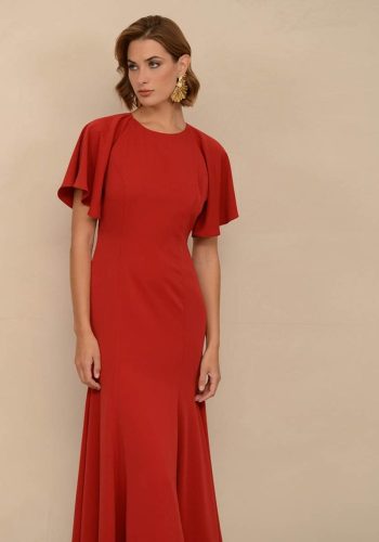 Rosina Dress – Red Wine