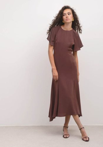 Rosina Dress – Brown - Image 2