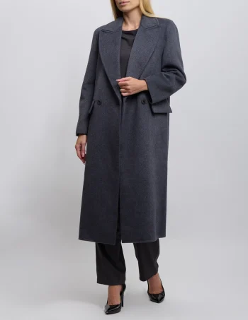 Blaze Oversized Coat – Grey - Image 2