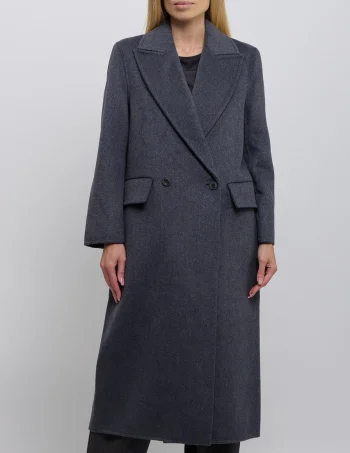Blaze Oversized Coat – Grey