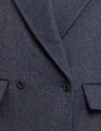 Blaze Oversized Coat – Grey - Image 3