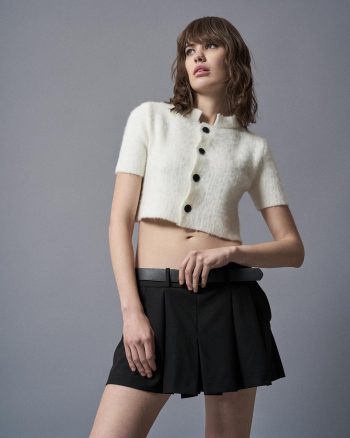 Toulouse Knit Cardigan – Off White - Image 2