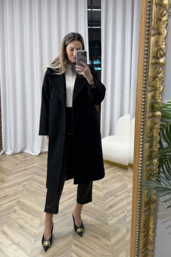 Nina Coat – Black - Image 3
