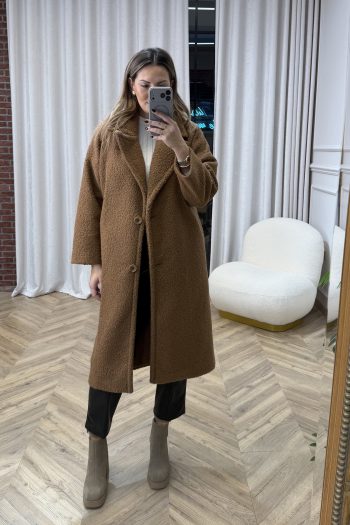 Nina Coat – Camel - Image 3
