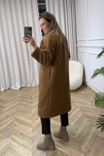 Nina Coat – Camel - Image 6