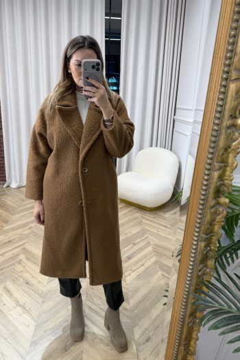 Nina Coat – Camel - Image 5