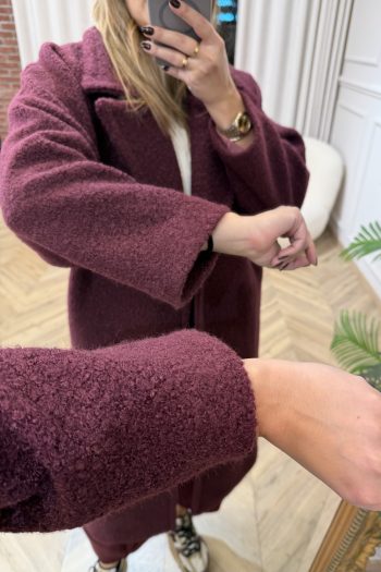 Nina Coat – Bordeaux - Image 5