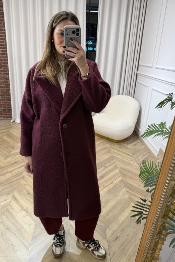 Nina Coat – Bordeaux