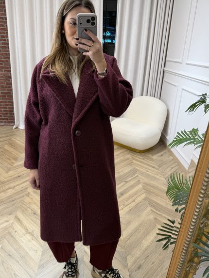 Nina Coat – Bordeaux