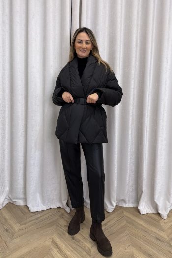 Florida Puffer Jacket – Black - Image 6