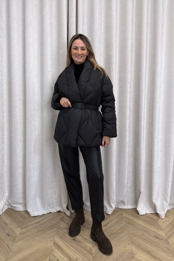 Florida Puffer Jacket – Black