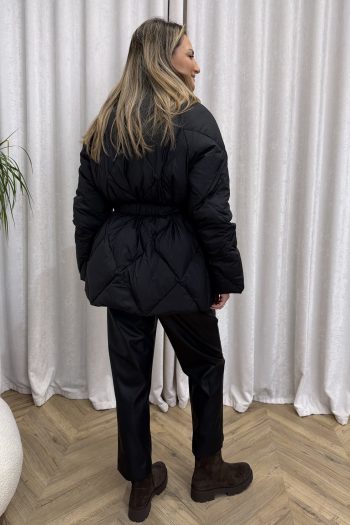 Florida Puffer Jacket – Black - Image 7