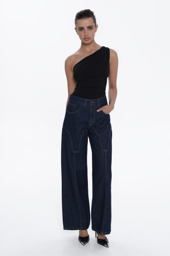 Shakira Detailed Denim – Ocean Blue