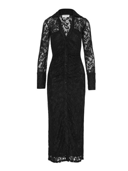 Margarita Lace Dress – Black