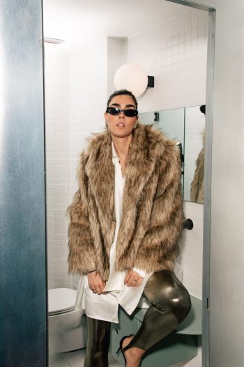 Rowan Stirrup Leggings – Metallic - Image 3