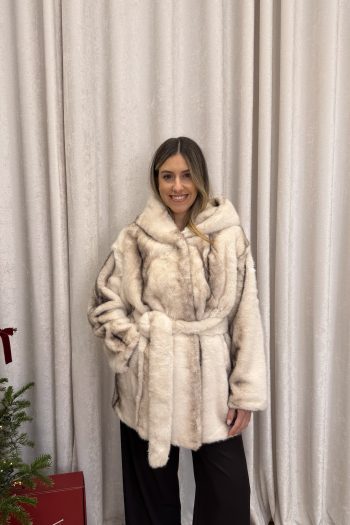 Berlin Belted Fur – Cream - Image 3