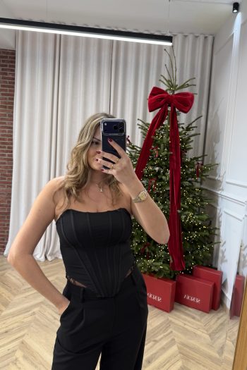 Helen Bustier – Black - Image 2