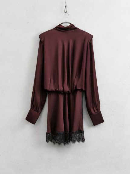 Louise Dress – Bordeaux